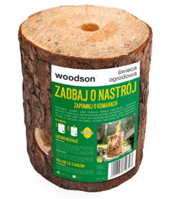 WOODSON Świeca Ogrodowa Citronella PL